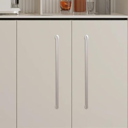 10 Pack 12.5 inch Brushed Satin Nickel Kitchen Cabinet Handles - color: Brushed Satin Nickel, size: 12-5/8 inch Hole Center