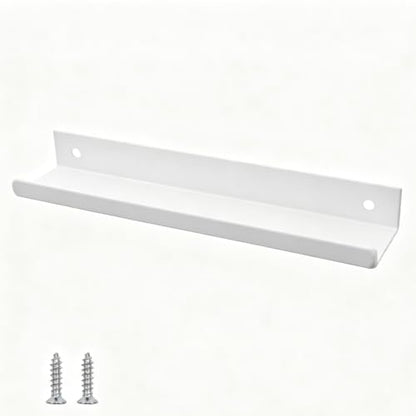 Edge Pull Handles, 5.9 Inch White, 5 Inch Spacing, 6Pcs - color: White, size: 150mm/5.9", style: Straight Edge
