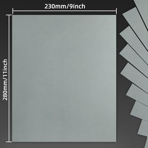 3000 Grit Sand Paper, 9 x 11 Inch, 10 Pcs Wet Dry Sandpaper Sheets, Silicon Carbide for Wood, Metal, Automotive Sanding and Polishing, Waterproof and Durable - style: 3000 Grit