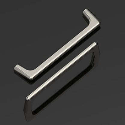 Amerdeco 10 Pack Brushed Satin Nickel Cabinet Pulls 5" - color: Brushed Satin Nickel, size: 5" hole center