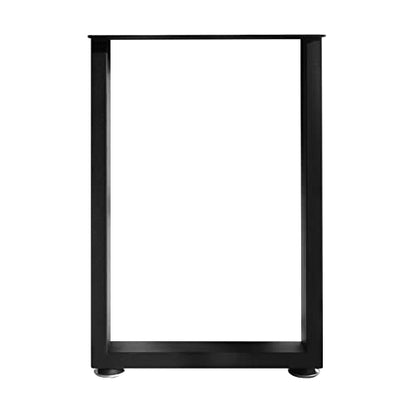 16" Metal Furniture Legs with Adjustable Feet - Desk, Coffee Table, Bench Legs, DIY for Side Table, Nightstand, Chair - color: Rectangle, size: 16