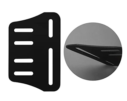 ZhouDaShu Bed Frame Brackets Adapter, Headboard Brackets for Metal Bed Frame,Headboard Attachment Kit,2Pcs Queen Bed Modification Plate - style: bed frame brackets for headboard