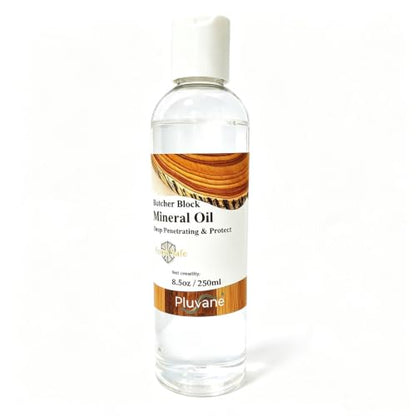 Food Grade Mineral Oil 8.5oz – Wood Conditioner for Cutting Boards