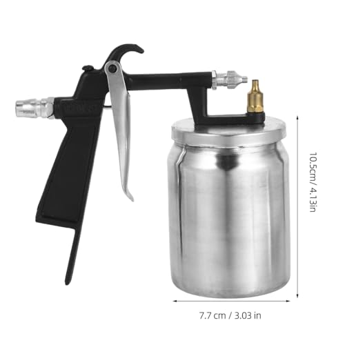 Pneumatic Paint Sprayer Air Sprayer High Atomization for Furniture Automotive Paint Cabinets Home Improvement Even Coverage Lightweight Spray Gun for DIY Craft