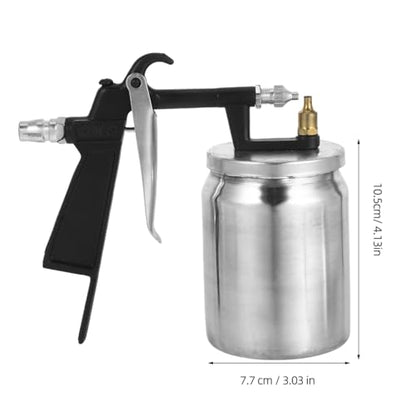 Pneumatic Paint Sprayer Air Sprayer High Atomization for Furniture Automotive Paint Cabinets Home Improvement Even Coverage Lightweight Spray Gun for DIY Craft