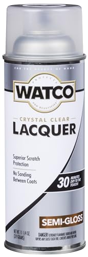 Watco 11.25 Oz. Clear Semi-Gloss Spray Lacquer - 1 Each - color: Semi-Gloss, size: Spray (Pack of 1)