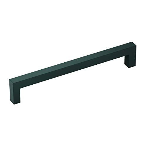 Amerock 6-5/16" Monument Matte Black Drawer Pull - color: Matte Black, size: 6-5/16 Inch (160 mm) Center-to-Center