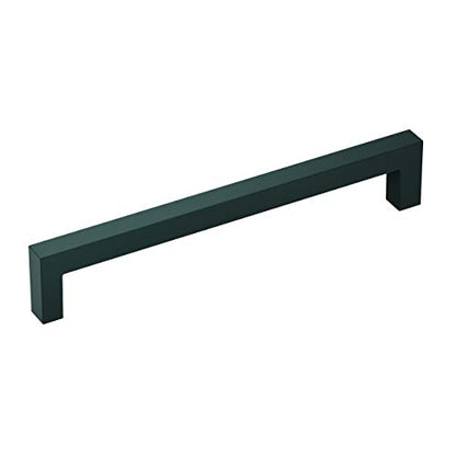 Amerock 6-5/16" Monument Matte Black Drawer Pull - color: Matte Black, size: 6-5/16 Inch (160 mm) Center-to-Center