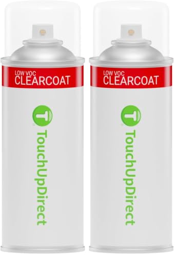 TouchUpDirect High Gloss Clearcoat Aerosol Spray Can (Pack of 2) - size: 12 Ounce (Pack of 2)