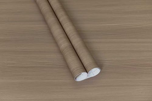 BAYYA Light Wood Grain Contact Paper Wallpaper Peel and Stick Countertops - size: 31.5" x 354"