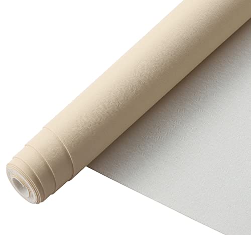 Picheng Smooth Faux Leather Sheets: 13.8"X53" Solid Soft Faux Leather Roll - color: Meter-white