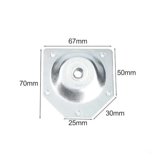 Angled Leg Mounting Plates Furniture Table Leg Attachment Plates Brackets For Tables, Chairs And Cabinets Wooden Legs