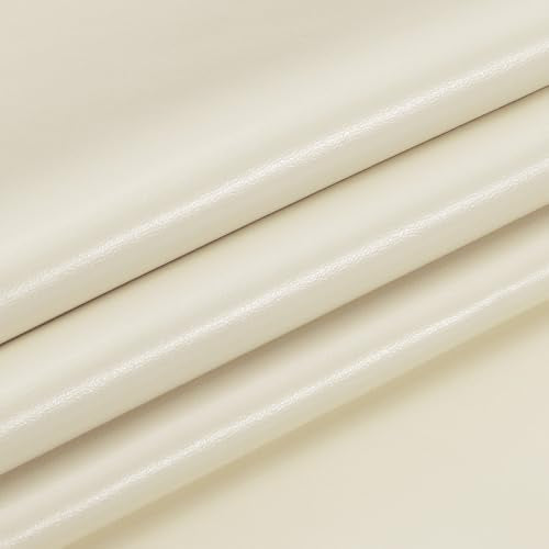 PATIKIL 29x17x0.03 Inch PU Leather Sheets, Soft Colored Faux Cowhide Grain PU Leather Sheet Repair Fabric Patch for Book Binding, Repairing, Crafting, Sewing, Skin Color - color: Flesh Color