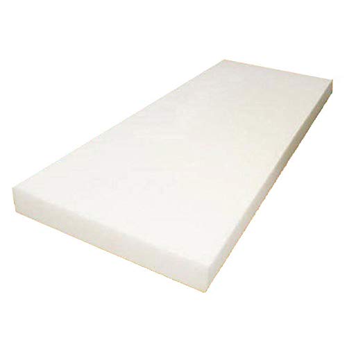 Mybecca High Density Firm Seat Replacement, Upholstery Sheet Foam Padding,6" H, 24" W, 72" L