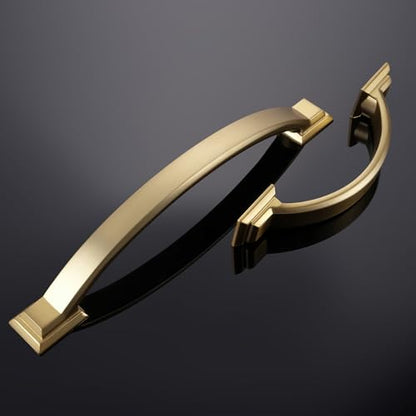 10 Pack 3 Inch Cabinet Pulls Champagne Bronze Kitchen Cabinet Handles Zinc Alloy Drawer Pulls Solid Cabinet Hardware - color: Champagne Bronze, size: 3" Hole Center(76mm)