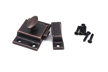 Cabinet Latch Antique Copper Finish Country Furniture Cupboards Modern Cabinetry Excellent Antique Reproduction