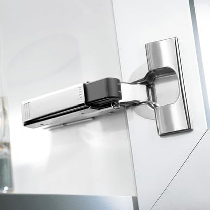 Blum 973A0500.01x20 973A Blumotion Straight Arm Full Overlay Hinge for Doors, Nickel Finish (Pack of 20)