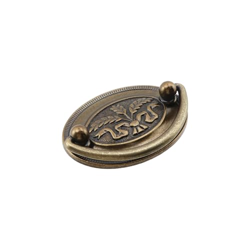 Antique Zinc Alloy Drawer Ring Pulls, 2Pcs - style: Type-2