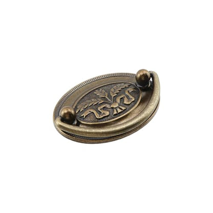 Antique Zinc Alloy Drawer Ring Pulls, 2Pcs - style: Type-2