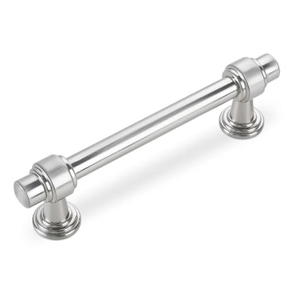 Brushed Nickel Kitchen Cabinet Pulls 3-3/4 Inch 10 Pack - color: Brushed Nickel, size: 3-3/4' Hole Center(96mm)