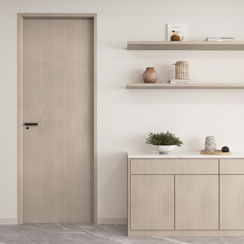 Beige Light Wood Contact Paper Peel and Stick Wallpaper Wood Vinyl Wrap - color: Beige, size: 24" x 196.8"