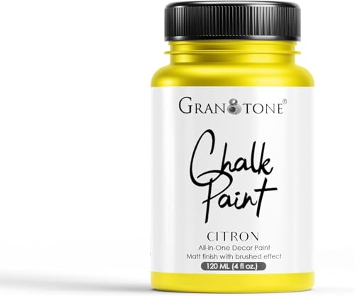 GRANOTONE Chalk Paint Citron 4.1 fl oz 120 ml - color: CITRON, size: 4.1 Fl Oz