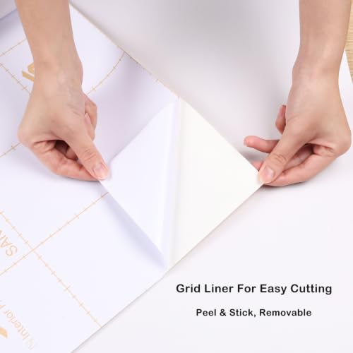 ICOOP White Marble Grey Gold Vein Contact Paper for Countertops 15.8"×276" - color: White Gold Grey, size: 15.8" x 276"