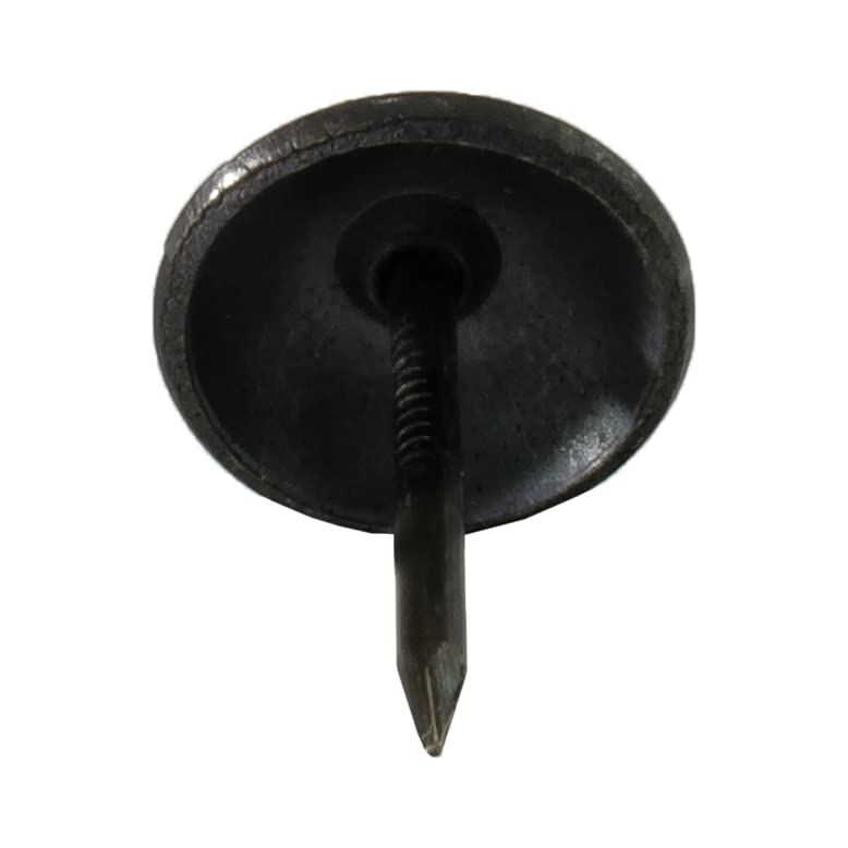 decotacks® Matt Black Upholstery Nails/Tacks 7/16in - 100 Pcs [Matt Black] DX0511MBL