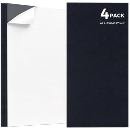TO-TH Acoustic Wall Panels Self-Adhesive Sound Proof Panel 4 Pack,Navy Blue - color: Navy Blue, size: 4 Pack