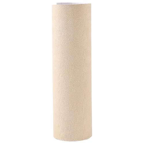 Suede Fabric Car Vinyl Wrap Sticker Sheet, 29.53"x60", Beige - color: Beige, size: 29.53" x 60"