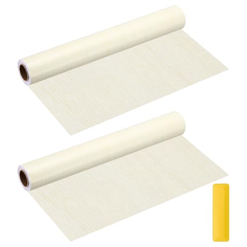 HARFINGTON Wood Grain Repair Tape 12" x16ft Self-Adhesive Repair Patch - color: White Oak, size: 12" x 16ft