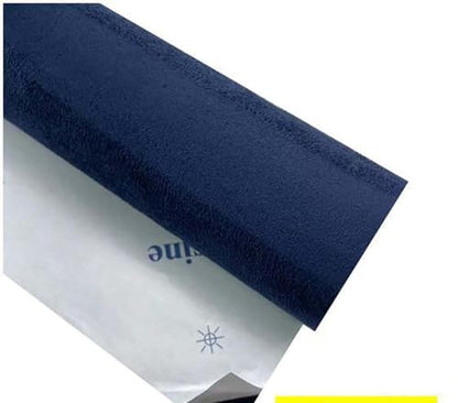 Velvet Rectangular Repair Patch, Self-Adhesive Flannel Fabric Patch, Multi Colors, Microfiber Patch Used to Patch Sofas, Car Seats, Handbags, Jacket Holes and Tears (Dark Blue,10x20cm) - color: Dark Blue, size: 10x20cm