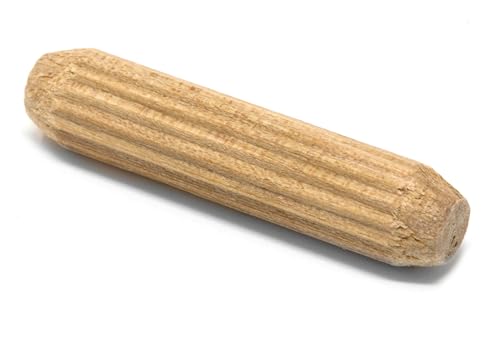 WEN JN014D 1/4-Inch Wooden Doweling Kit with Drill Bit, Stop Collar, and Fluted Birch Wood Dowels
