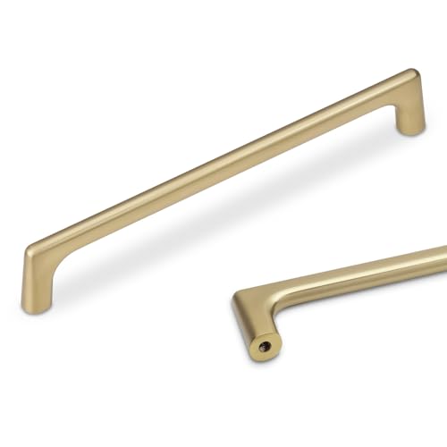 10 Pack 6.3 inch Champagne Bronze Kitchen Cabinet Handles - color: Champagne Bronze, size: 6-1/4 inch Hole Center