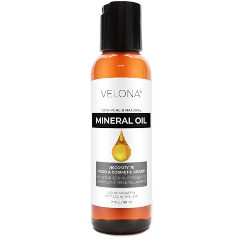 velona Mineral Oil 70 Viscosity NF - 2 fl oz, Food Grade, USP Grade - size: 2 Ounce