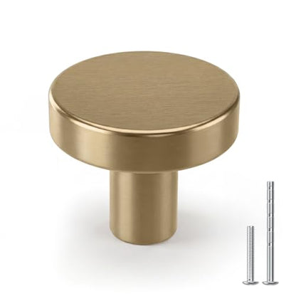 homdiy 25 Pack Champagne Bronze Cabinet Knobs Closet Knobs - color: Champagne Bronze