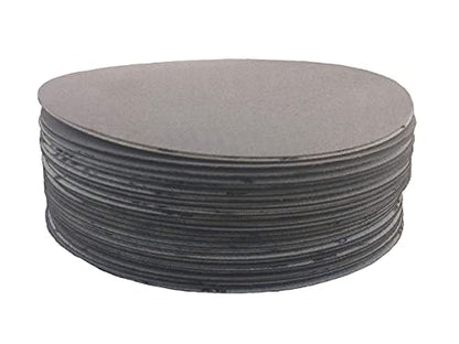 11 inch Sanding Discs Hook and Loop Round Sand Paper Disc, White Aluminum Oxide No Hole Hook and Loop Sanding Discs, 600 Grit Sandpaper Auto Body Sandpapers for Wood, Paint, Metal & Plastic, 50 Pack - color: 600 Grit, size: 50 Pack