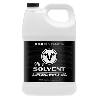 RMP Finishes Pine Solvent, Natural Alternative to Odorless Mineral Spirits, Oil and Paint Thinner, Degreaser, Brush Cleaner, 1 Gallon - size: 128 oz.