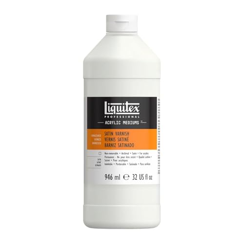 Liquitex Professional Satin Varnish, 946ml (32-oz) - color: Satin, style: 32-oz