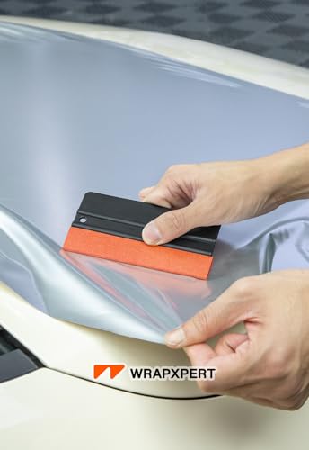 WRAPXPERT Car Window Tint Installation Kit, Profession Tool Kit Vinyl Wrap for Cars with Craft Knife and Blades, 2PCS Felt Squeegee, Micro Squeegee for Car Window Tint Installation Kit