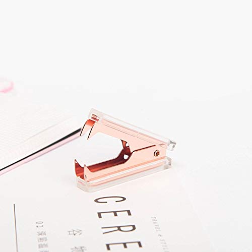 Rose Gold Staple Remover Staples Puller Removal Claw Tool - color: Rose Gold