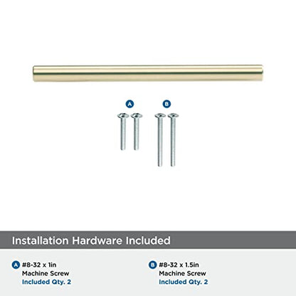 Amerock | Cabinet Pull | Champagne Bronze | 3-3/4 inch (96 mm) Center to Center | Bar Pulls | 1 Pack | Drawer Pull | Drawer Handle | Cabinet Hardware - color: Champagne Bronze, size: 3-3/4 Inch (96 mm) Center-to-Center