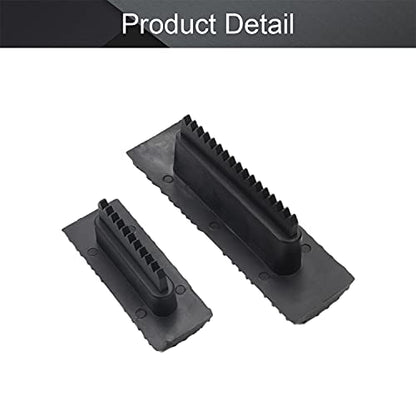 Utoolmart Wood Graining Painting Tool, Art Paint Rubber Wood Graining DIY Tool, for Wall Painting Decoration DIY, MS7-3.5 Set, Black, 1 Pcs - size: MS7-3.5-5.5;set