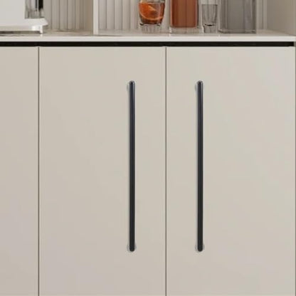 10 Pack 12.5 inch Matte Black Kitchen Cabinet Handles - color: Matte Black, size: 12-5/8 inch Hole Center