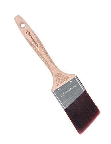 ROLLINGDOG 2.5 Inch Angled Paint Brushes for Walls (2 Pack) - color: Pack of 2