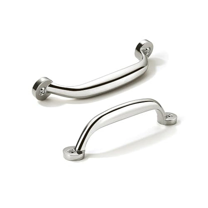 10 Pack 3-1/2 inch Hole Center Polished Nickel Cabinet Pulls - Heavy Duty Solid Drawer Hardware Handles Kitchen Vanity Bathroom Handles - color: Polished Nickel, size: 3-1/2"(89mm) Hole Center