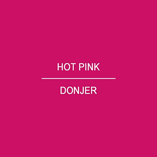 Donjer Suede-Tex Flocking Fiber, 1 lb Bag, Hot Pink (Rayon)