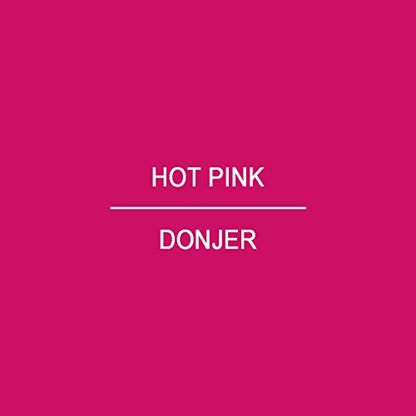 Donjer Suede-Tex Flocking Fiber, 1 lb Bag, Hot Pink (Rayon)