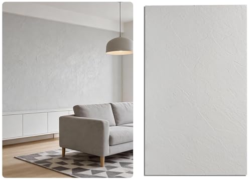 3D Wall Panels - 4PCS 47.2"x23.6" Faux Stone Wall Covering - MCM Modified Clay Material for Home Art, Accent Brick, Modern Exterior/Interior Decoration, Covering 31 sq.ft White Slate - color: WhiteSlate, size: 23.6" x 47.2"