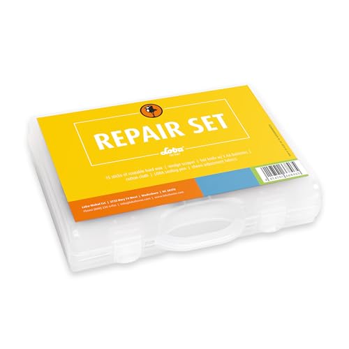 LOBA Repair Set - Floor & Furniture Scratch and Dent Repair Kit, Multi-Surface, Includes 15 Hard Wax Sticks